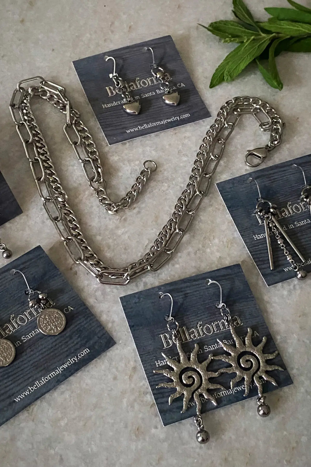 HAMMERED SUN EARRINGS