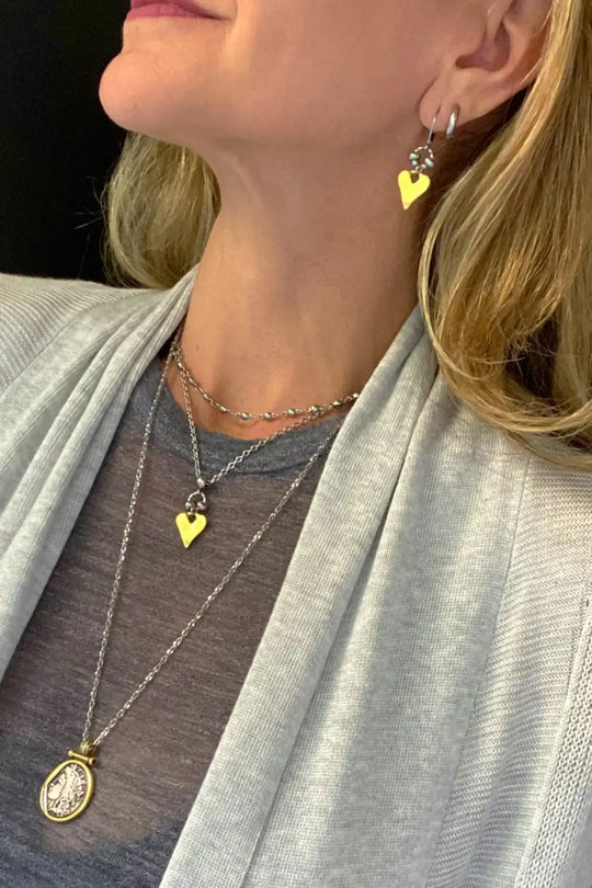 RUSTIC HEART NECKLACE