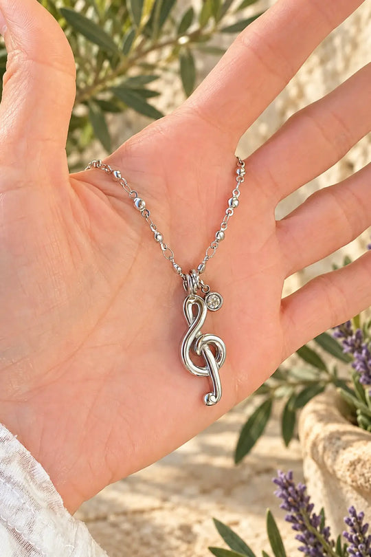 MUSICAL NOTE NECKLACE