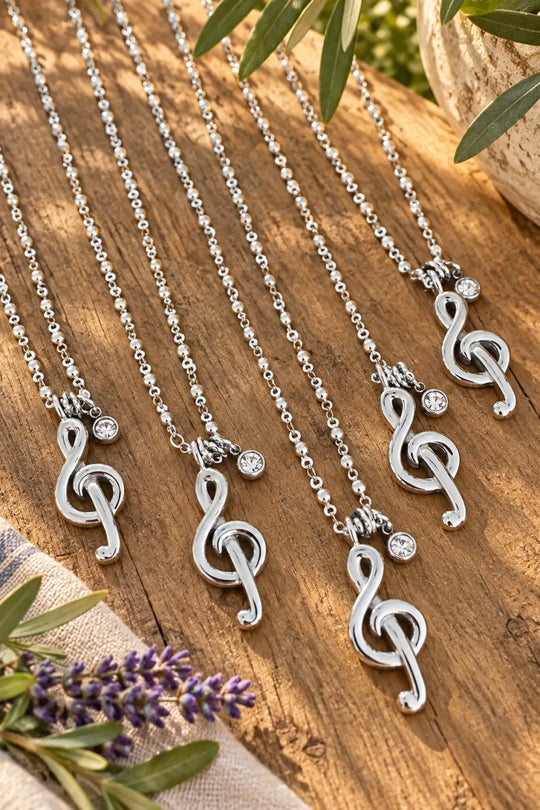 MUSICAL NOTE NECKLACE