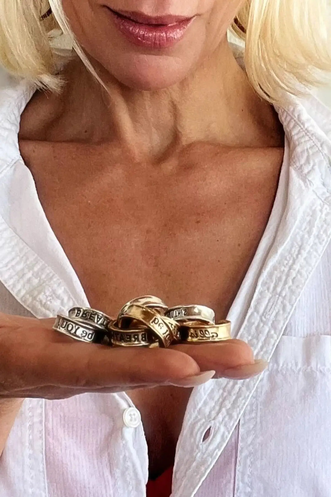 You Are Doing F*cking Great Remember Adjustable Ring