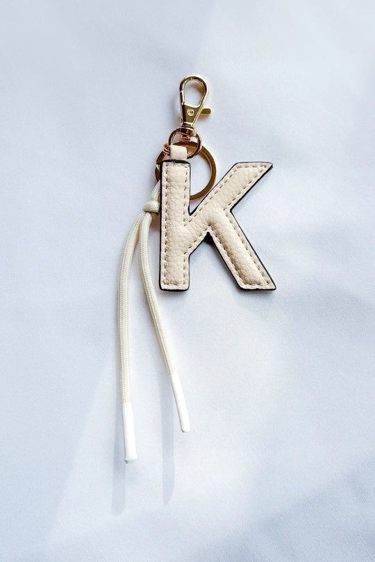 Initial Bag Charm - K - Charms