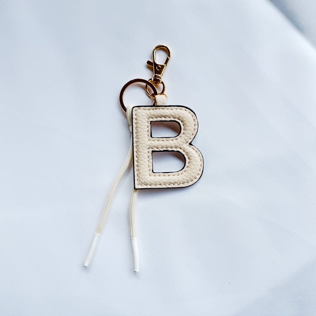 Initial Bag Charm - MELISSA JEAN