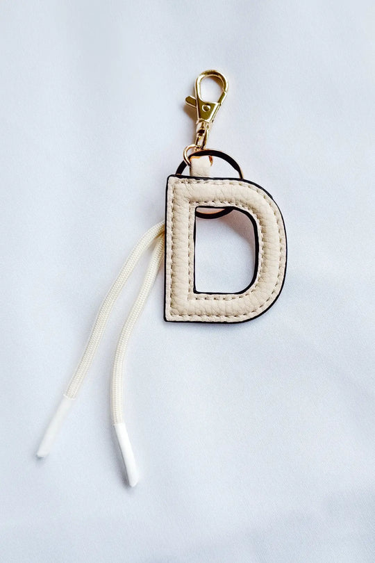 Initial Bag Charm - D - Charms
