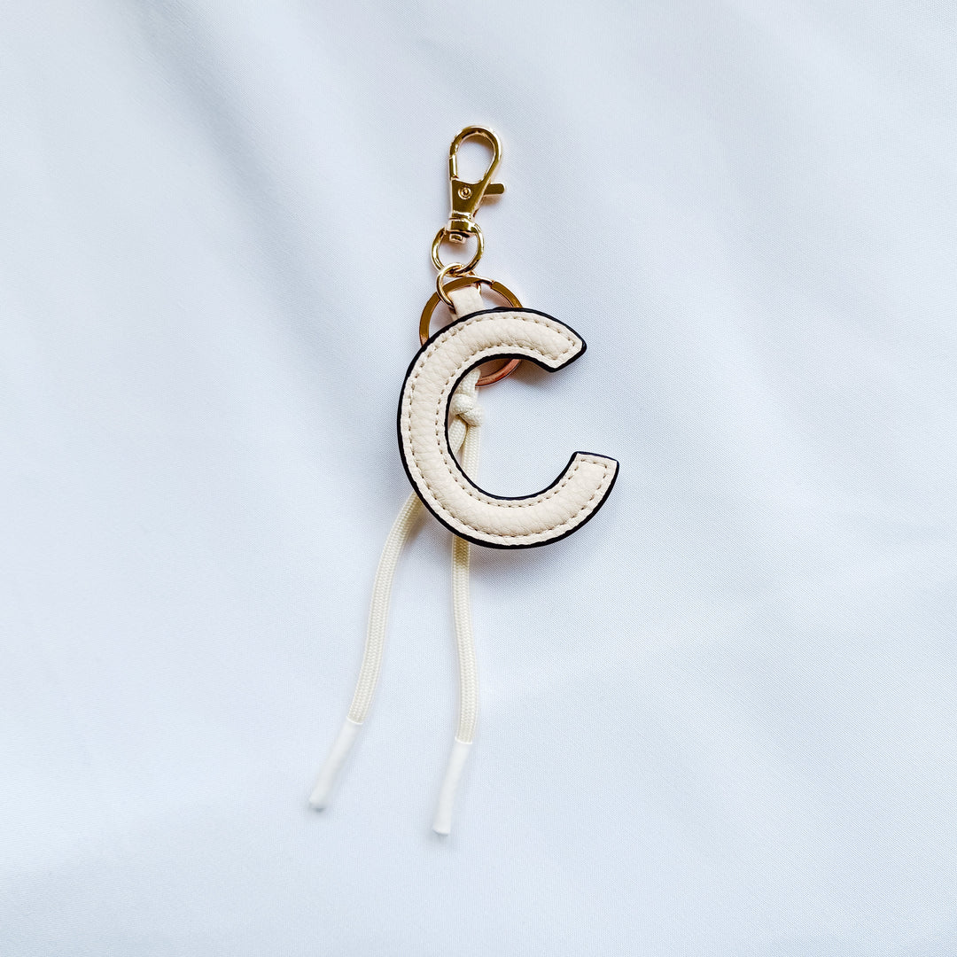 Initial Bag Charm - MELISSA JEAN