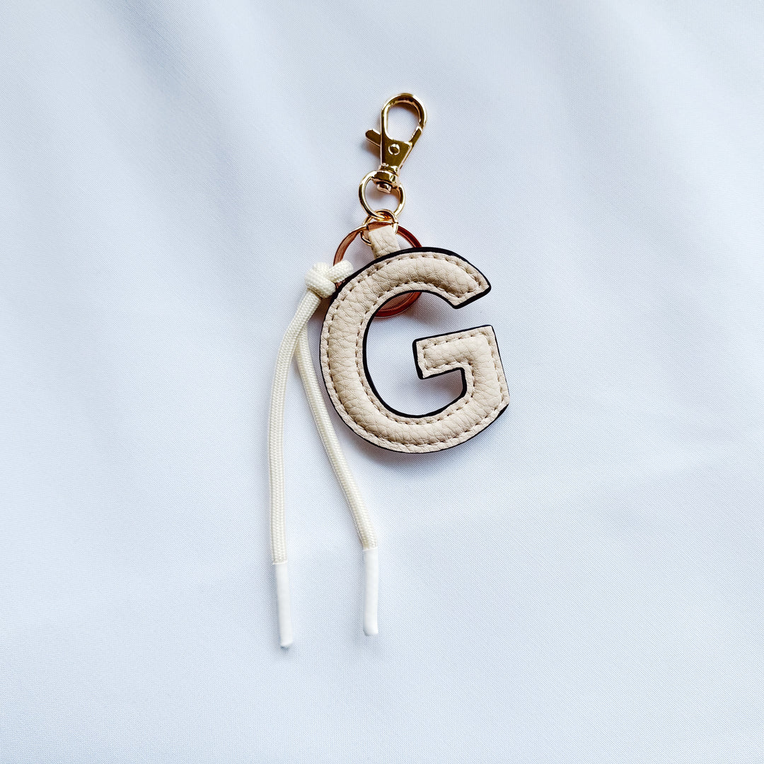Initial Bag Charm - MELISSA JEAN