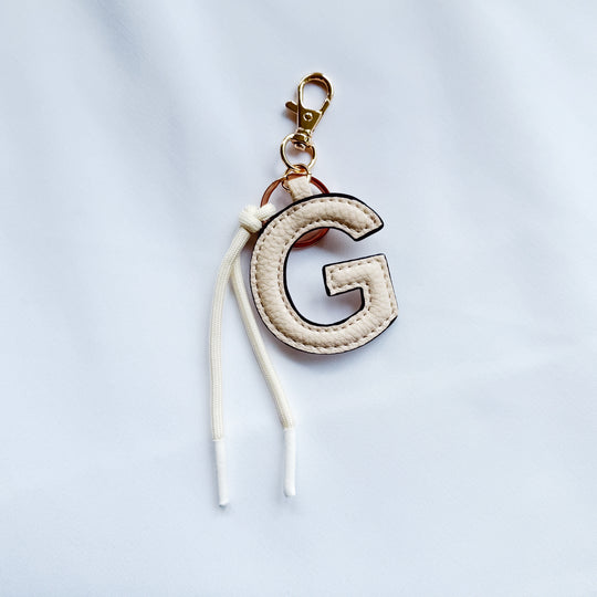 Initial Bag Charm - MELISSA JEAN