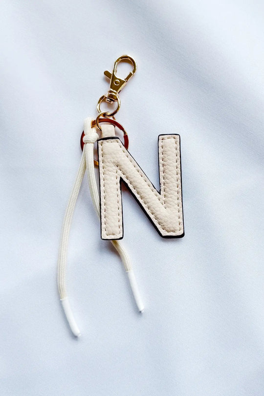 Initial Bag Charm - N - Charms