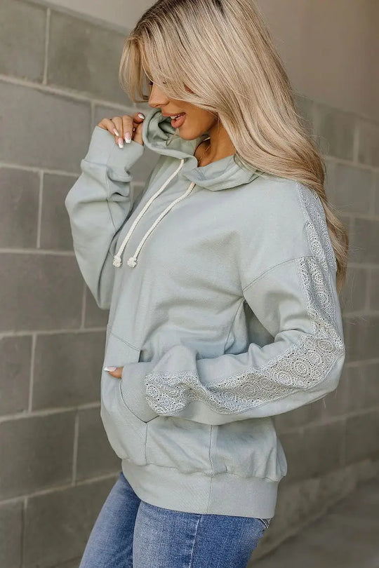 University Hoodie - Wonderstruck Blue - Tops