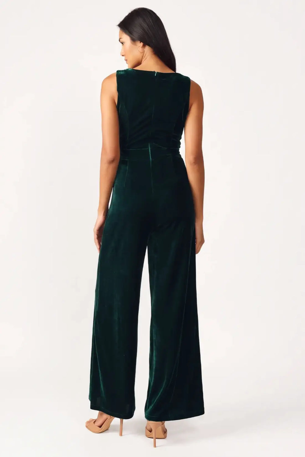 FINAL TOUCHES VELVET JUMPSUIT