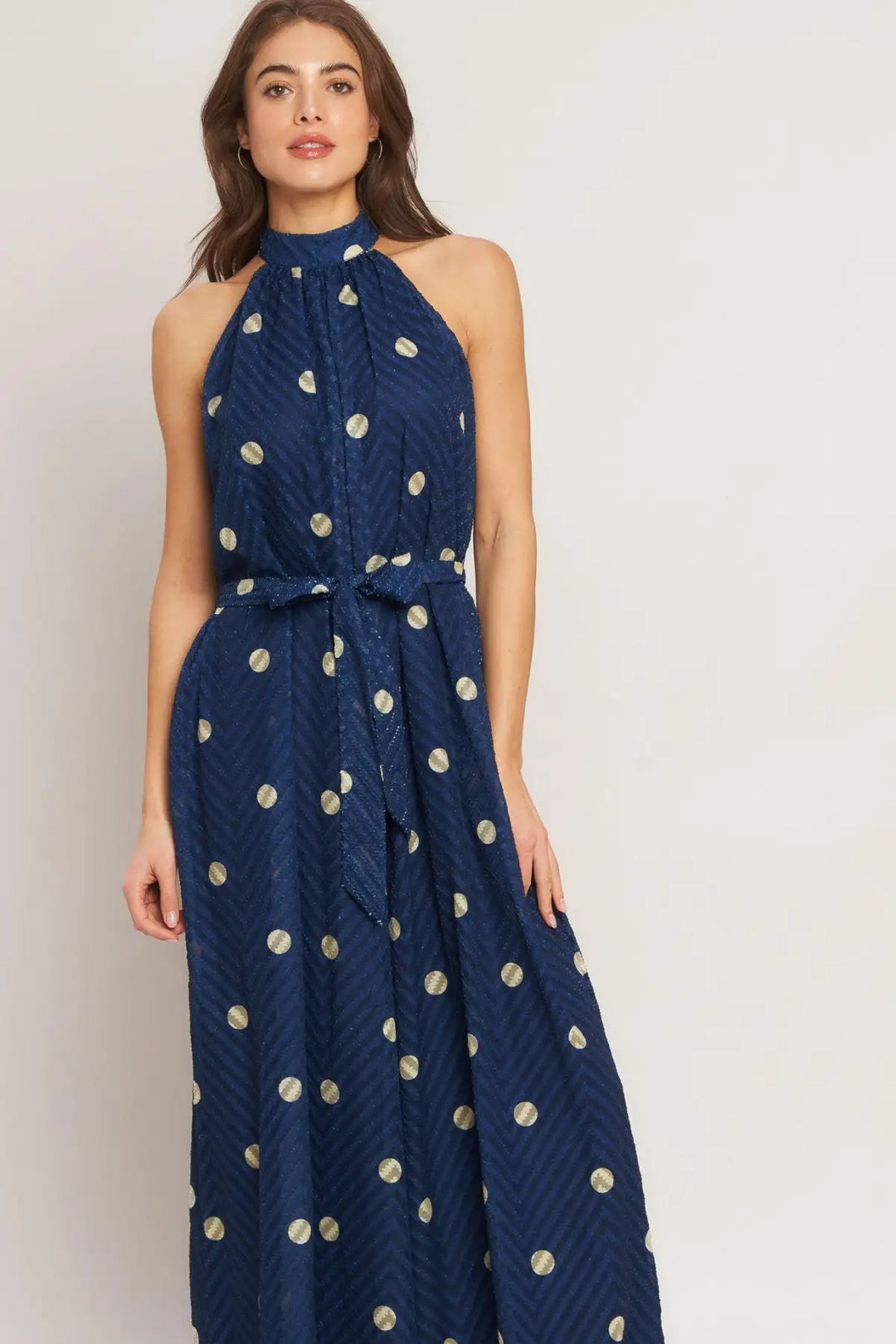 NIGHTFALL MUSE WOVEN JUMPSUIT - JUMPSUIT