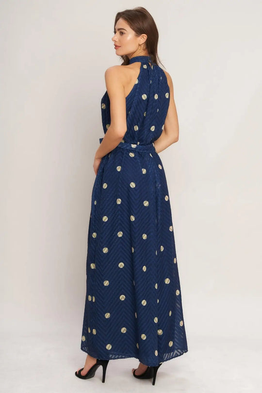 NIGHTFALL MUSE WOVEN JUMPSUIT - JUMPSUIT