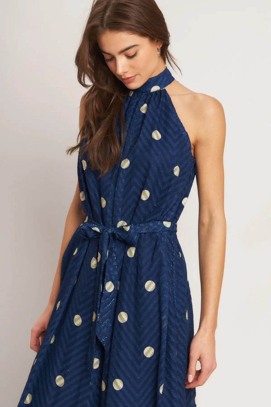 NIGHTFALL MUSE WOVEN JUMPSUIT - JUMPSUIT