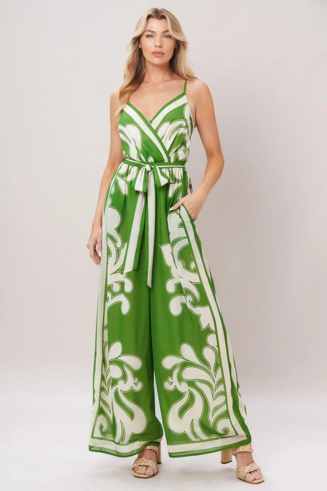 PALAZZO MUSE WOVEN JUMPSUIT - JUMPSUIT