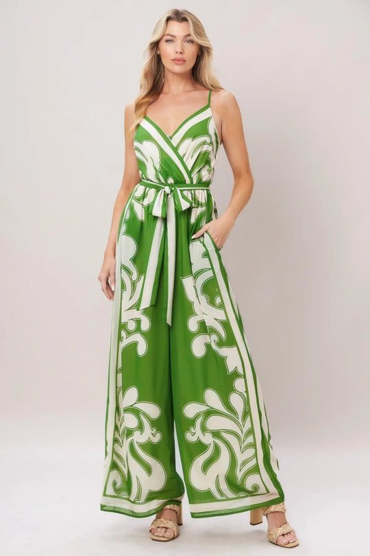 PALAZZO MUSE WOVEN JUMPSUIT - JUMPSUIT