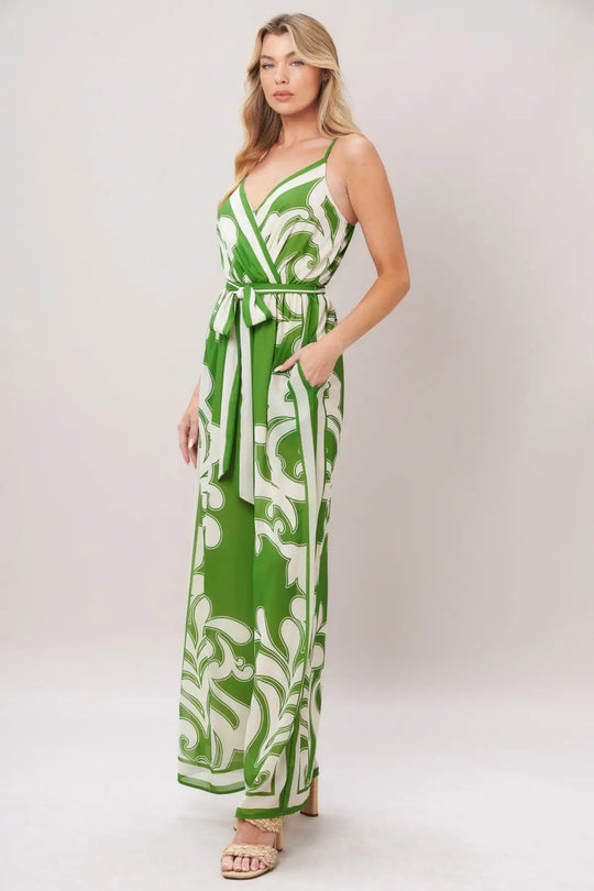 PALAZZO MUSE WOVEN JUMPSUIT - JUMPSUIT