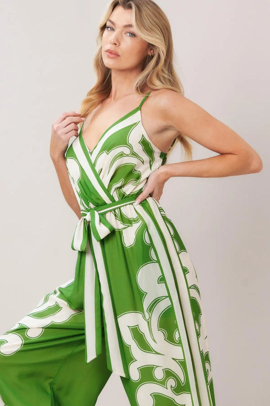 PALAZZO MUSE WOVEN JUMPSUIT - JUMPSUIT