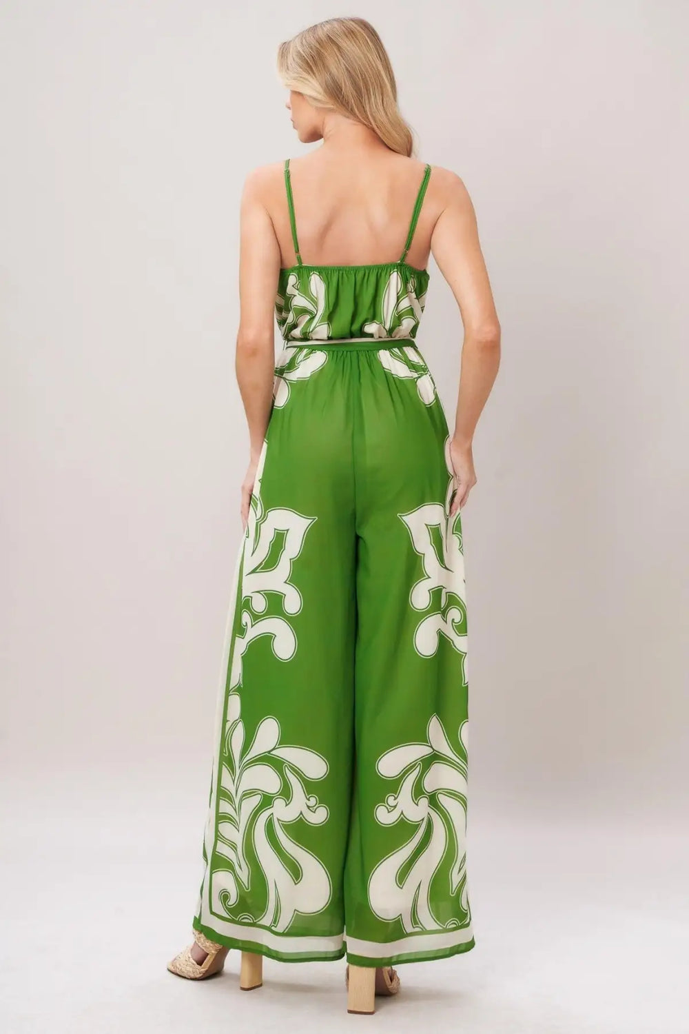 PALAZZO MUSE WOVEN JUMPSUIT - JUMPSUIT