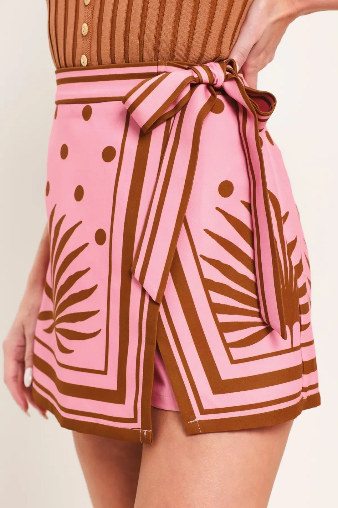 VINTAGE RESORT WOVEN SKORT - SKORTS