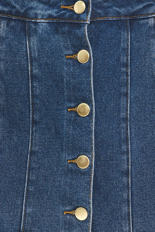 WESTERN POCKET DENIM SKORT