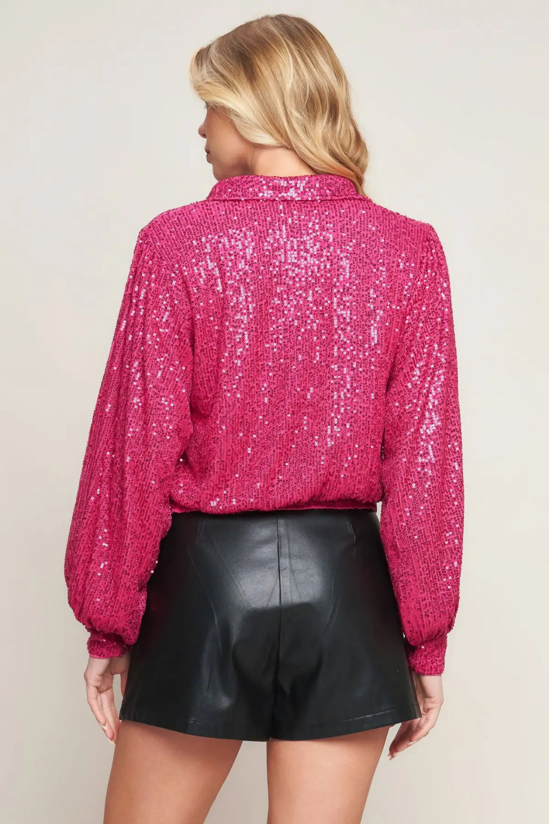 FREEDOM CALLS SEQUIN TOP - TOPS