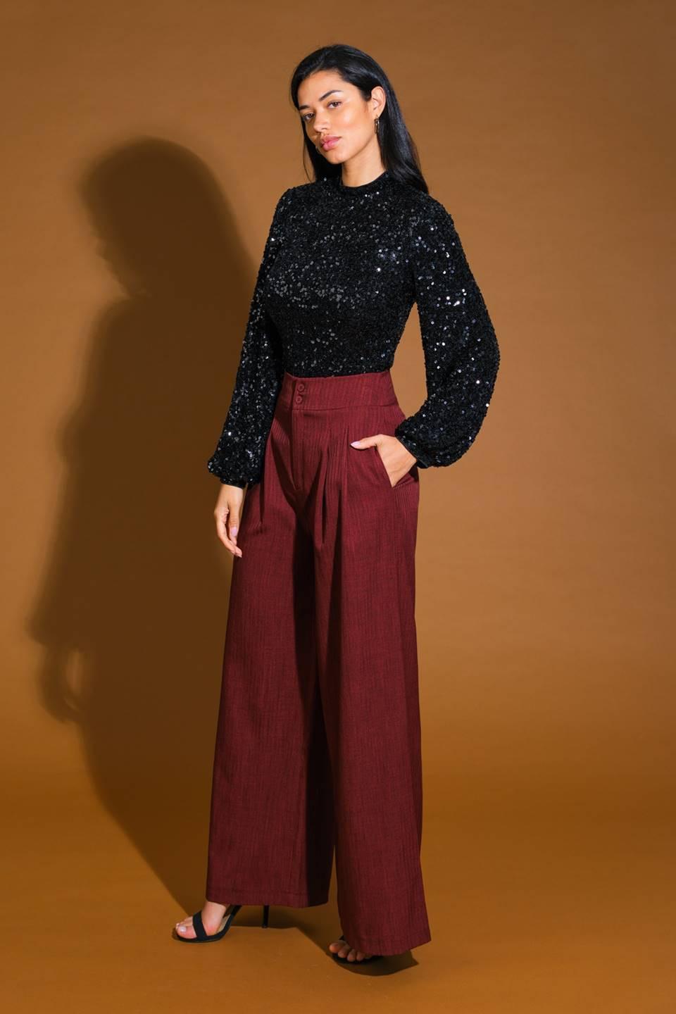 STAY THE SAME SEQUIN TOP - MELISSA JEAN
