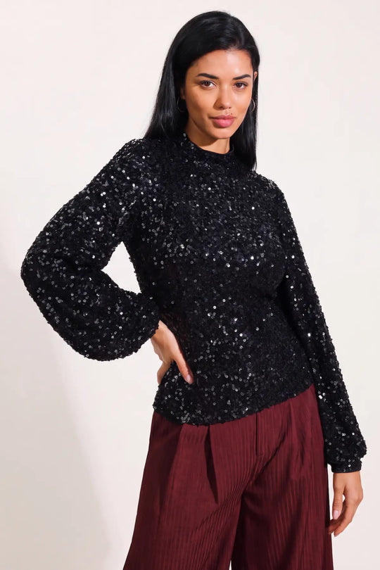 STAY THE SAME SEQUIN TOP