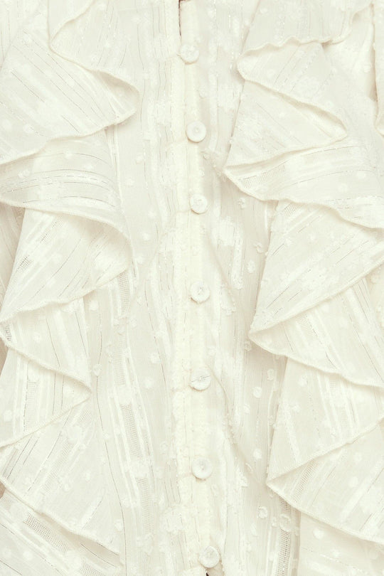 MILK &amp; MOONLIGHT WOVEN TOP - MELISSA JEAN