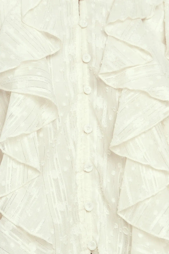 MILK &amp; MOONLIGHT WOVEN TOP - MELISSA JEAN