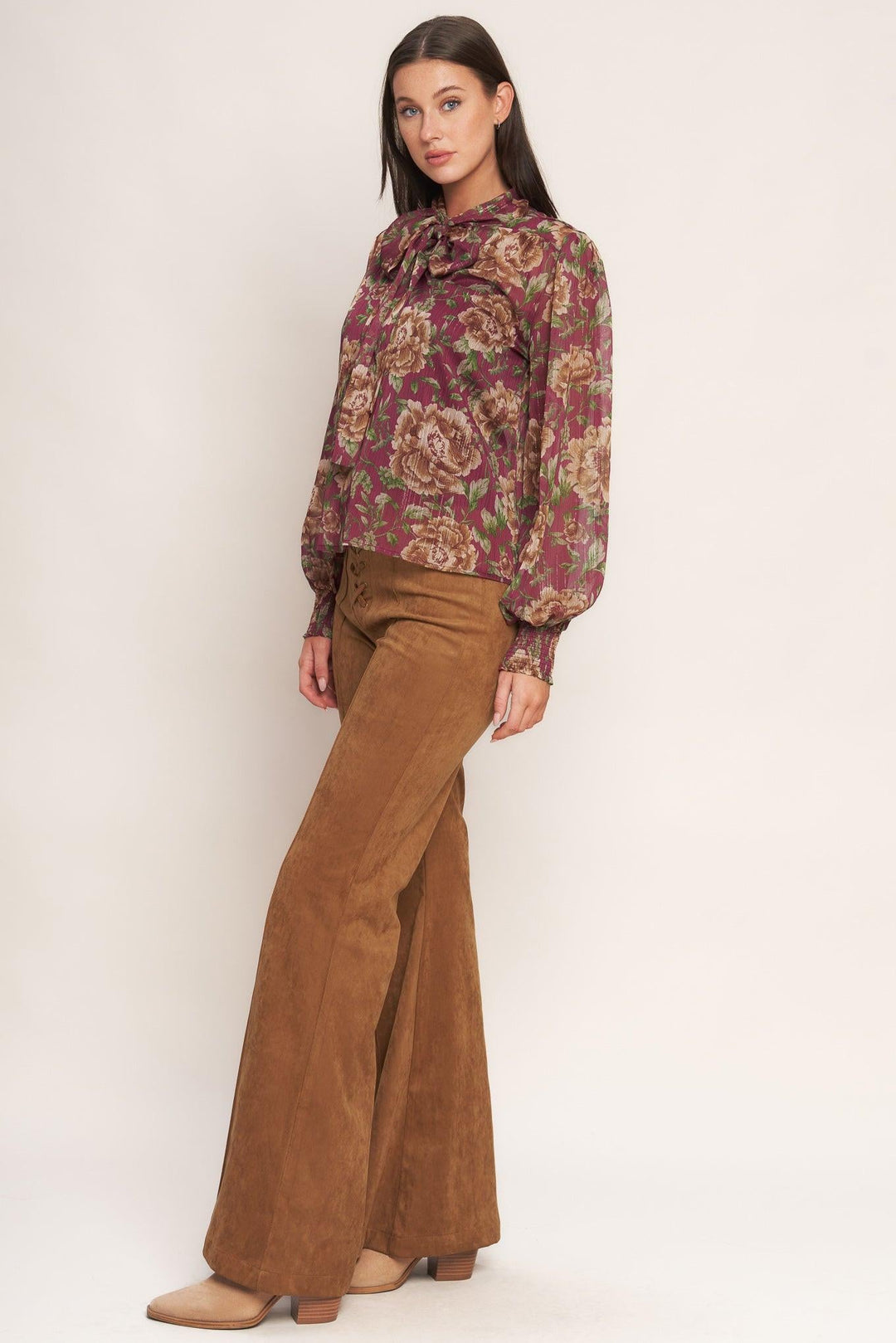 WHISPERING GARDEN WOVEN TOP - MELISSA JEAN