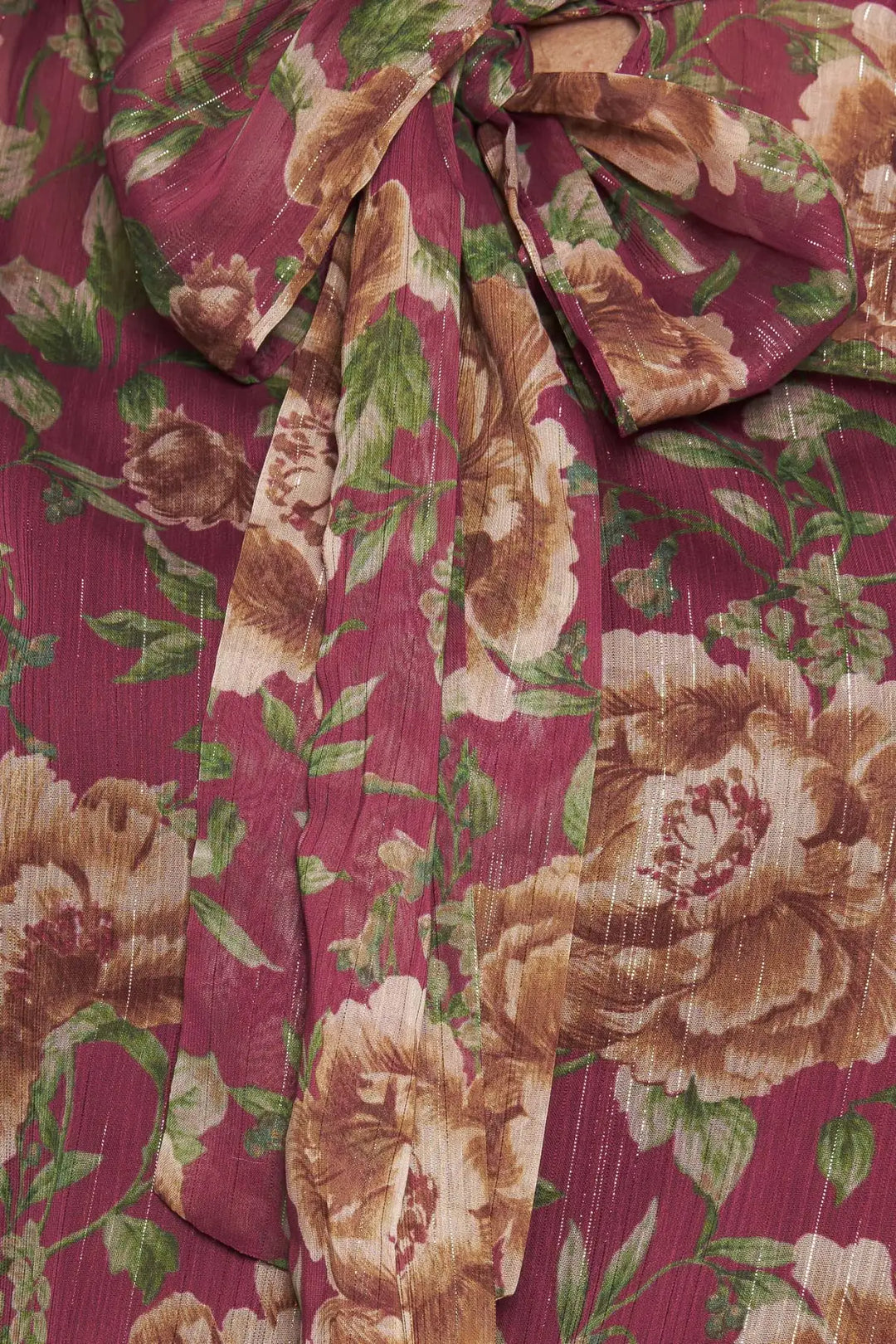 WHISPERING GARDEN WOVEN TOP - TOPS