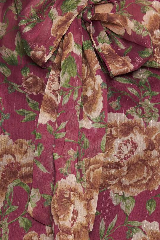 WHISPERING GARDEN WOVEN TOP - TOPS