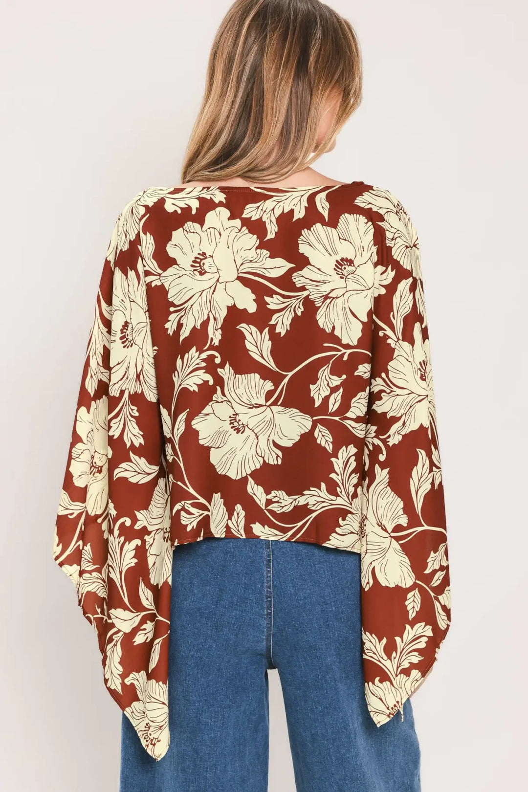 RUBY VINE INTERLUDE WOVEN TOP - TOPS