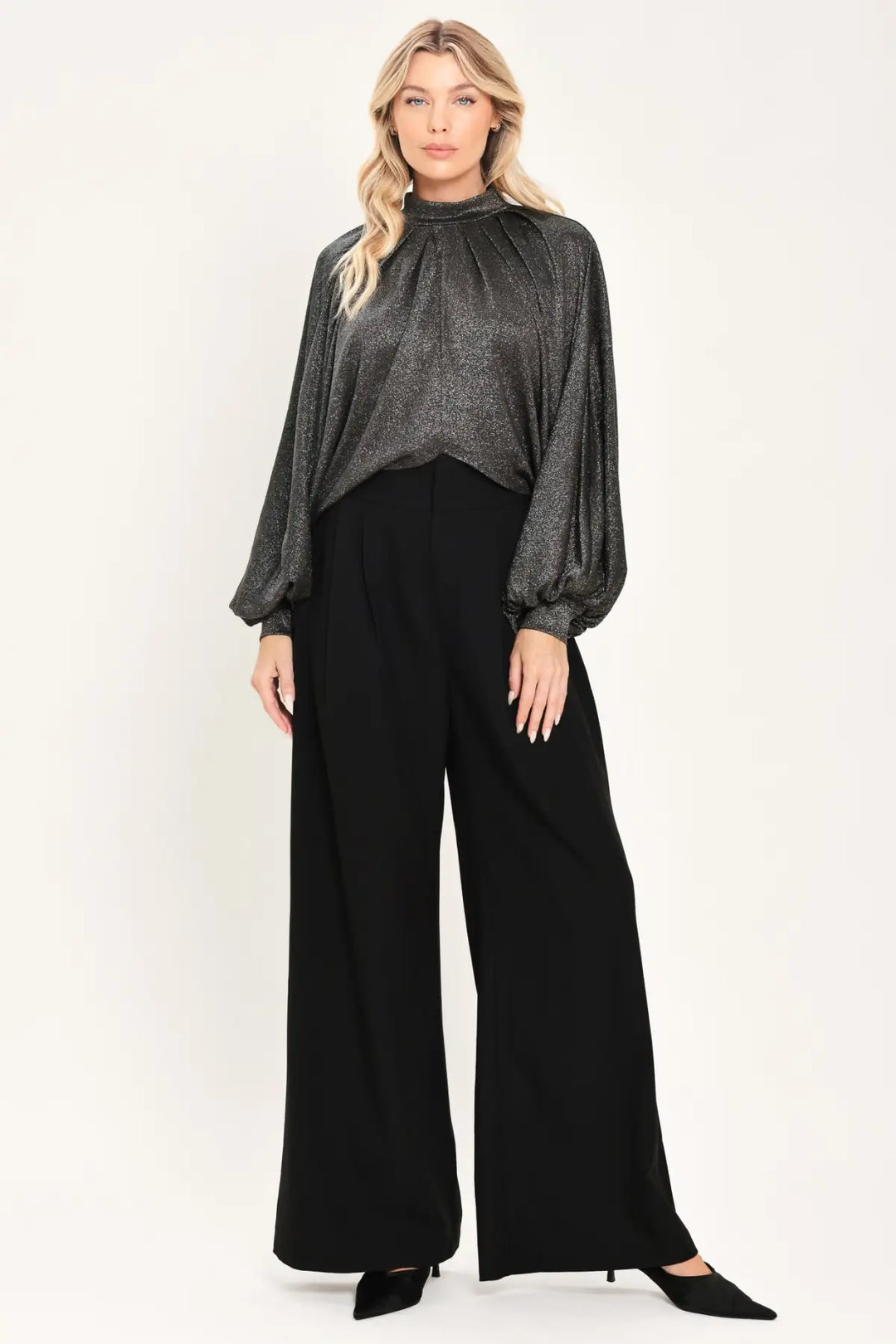 THEORY GREY STATEMENT TOP