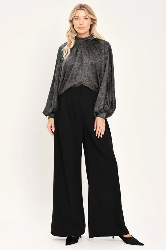 THEORY GREY STATEMENT TOP