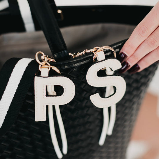 Initial Bag Charm - MELISSA JEAN