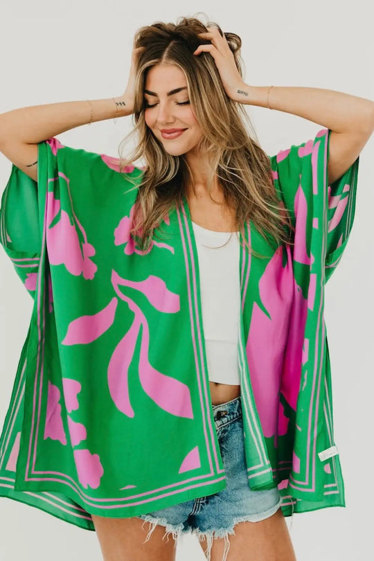 Island Breeze Kimono - Kimono