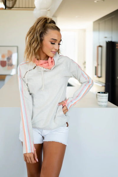 DoubleHood™ Sweatshirt - Disco Queen - Tops