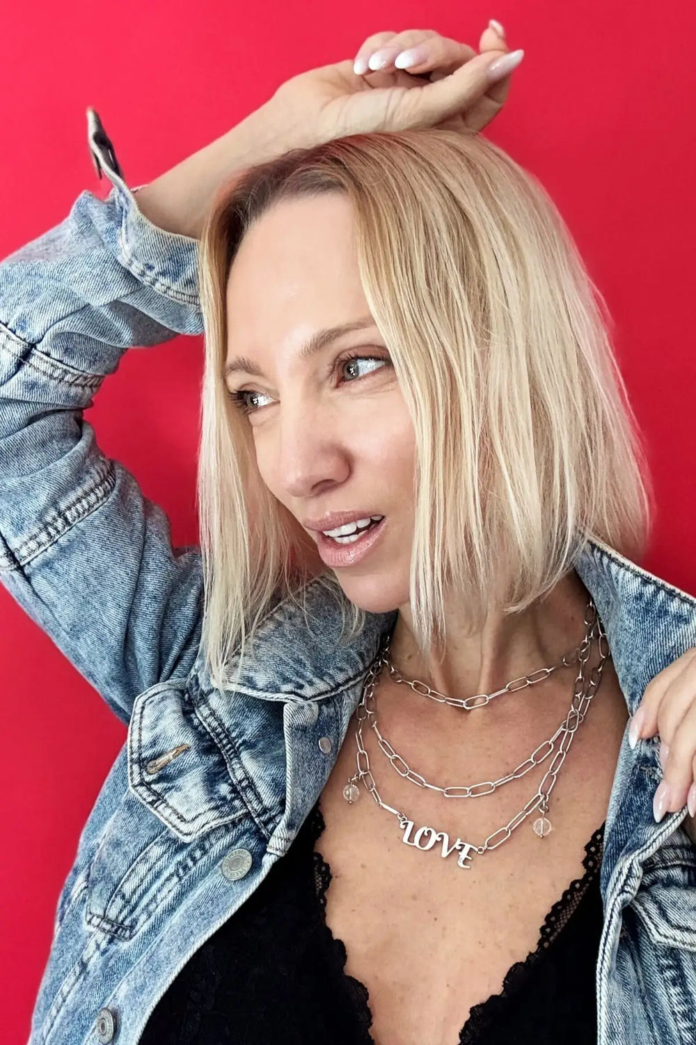 Love Long Chain Necklace - Long chain