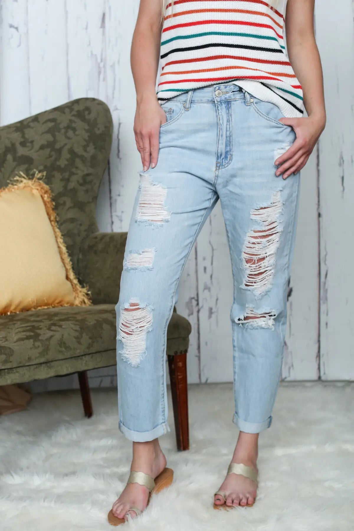 My Boyfriend Jeans - Melissa Jean Boutique