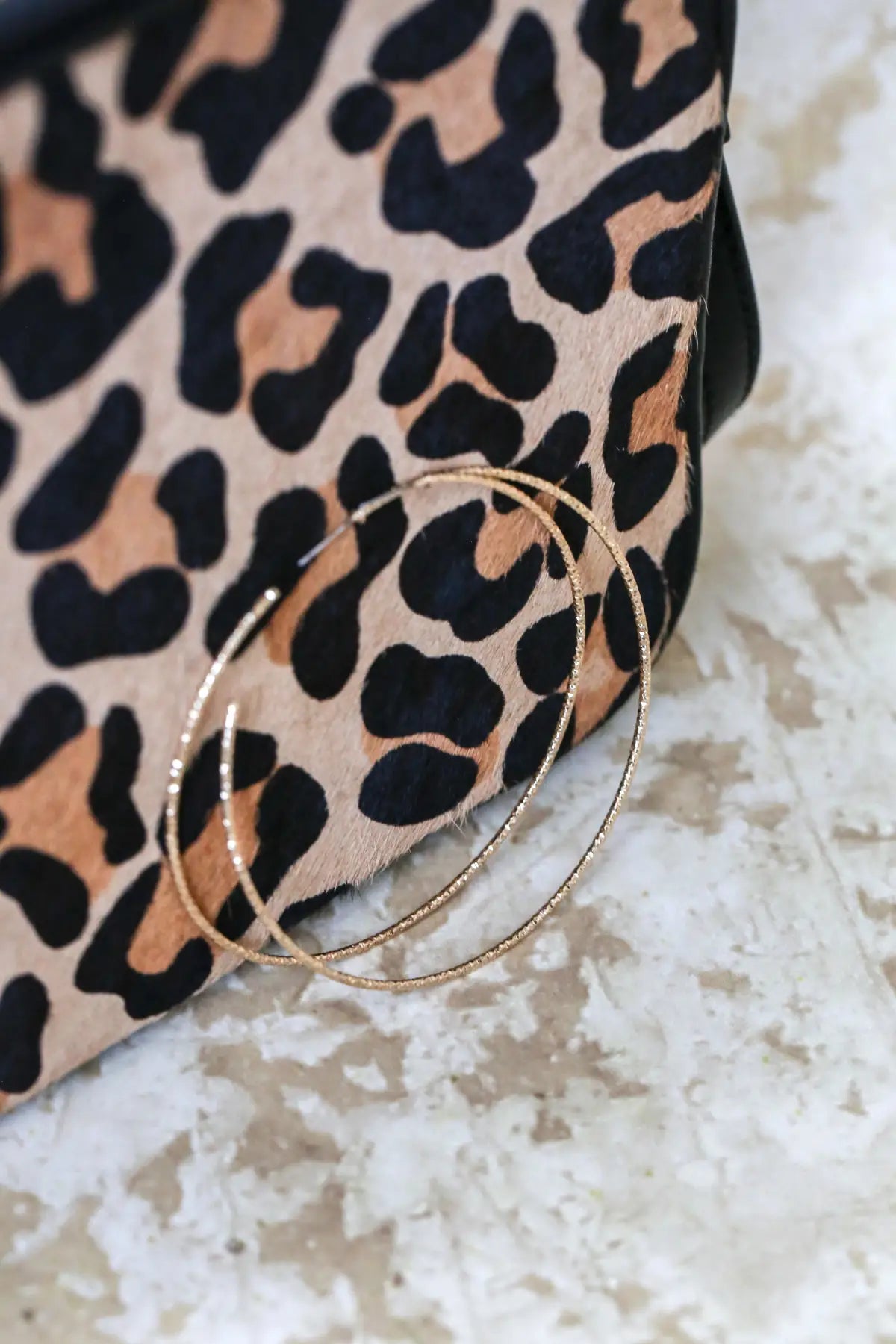 Large Gold Hoop Earrings - Melissa Jean Boutique