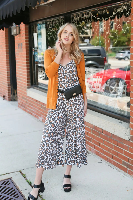 Liv Cheetah Jumper - Melissa Jean Boutique