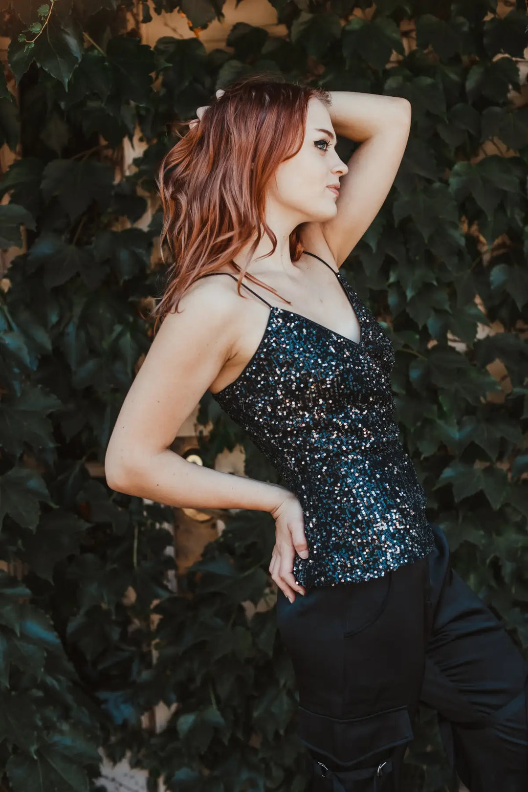 Girls Night Shining Star Sequin Cami Top - Tops