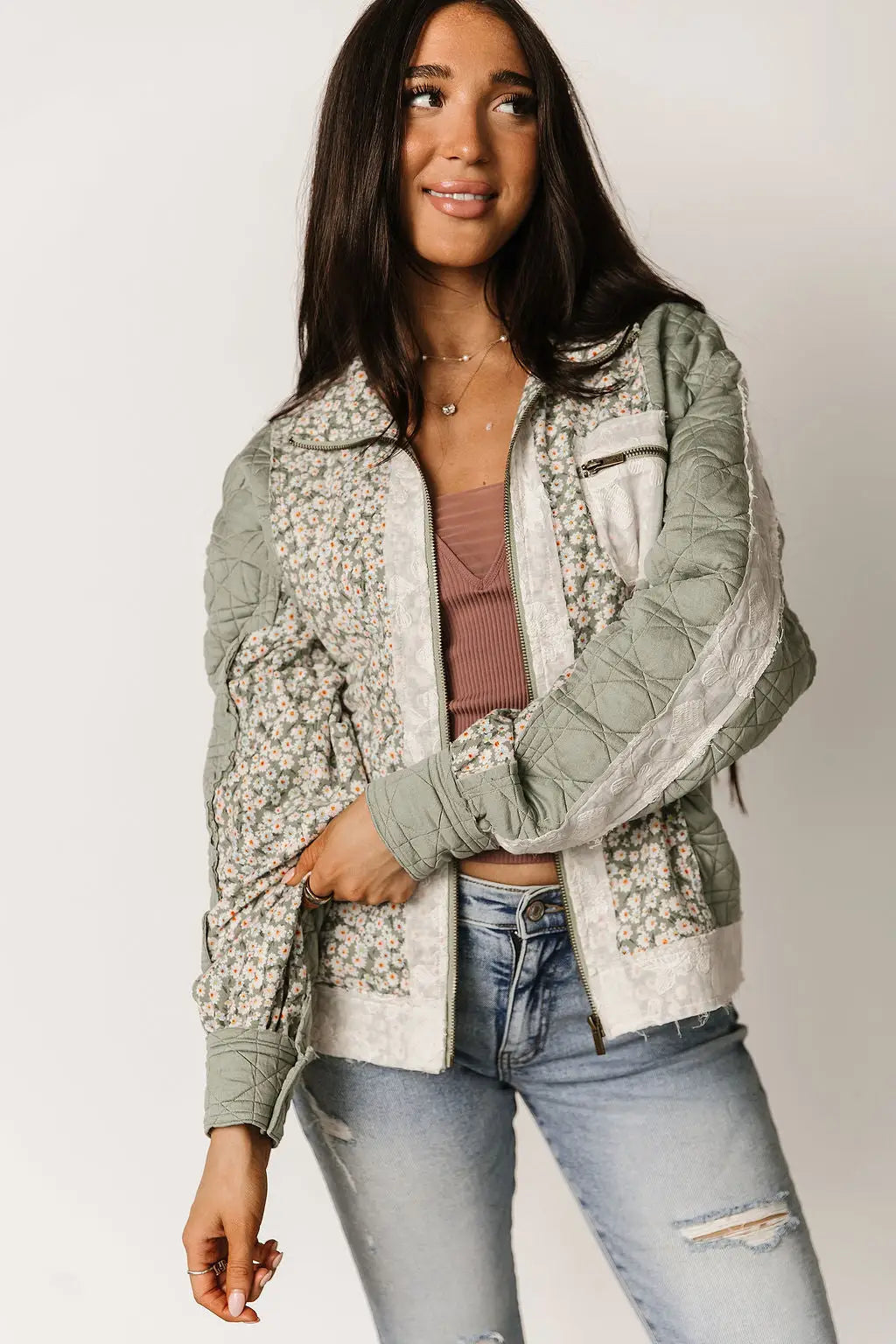 Patch Me Pretty Bomber Jacket - Tops