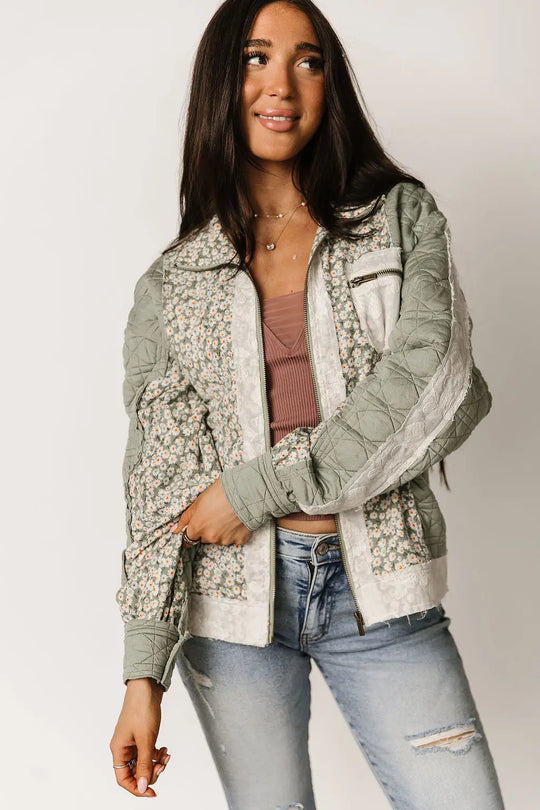 Patch Me Pretty Bomber Jacket - Tops