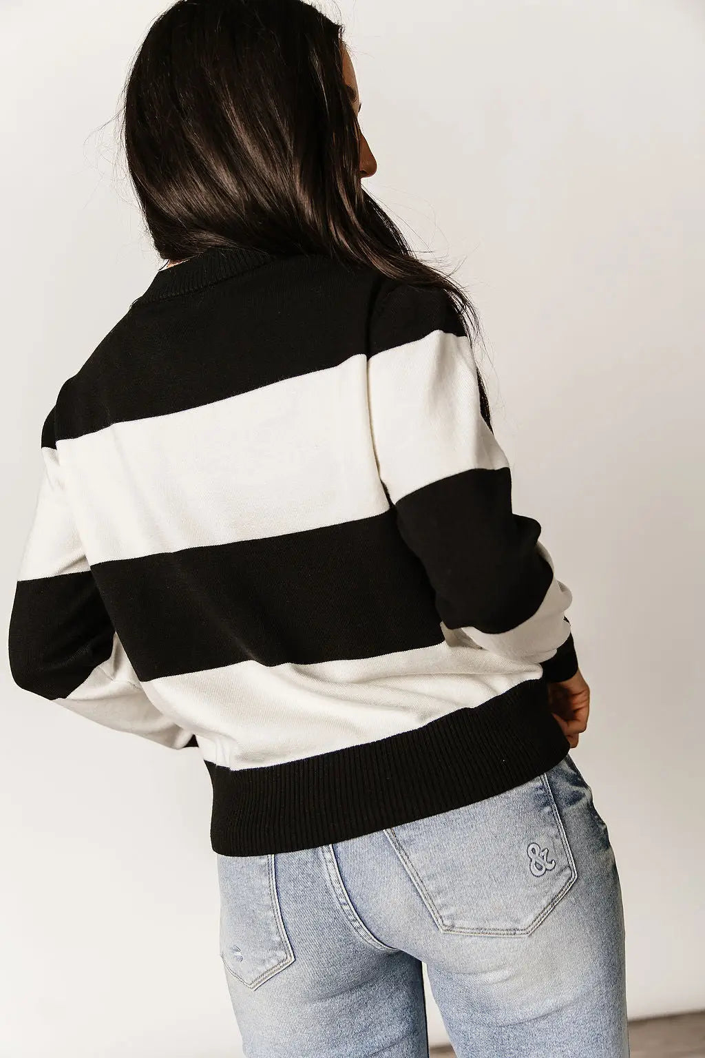 Sweet On Stripes Sweater - Tops