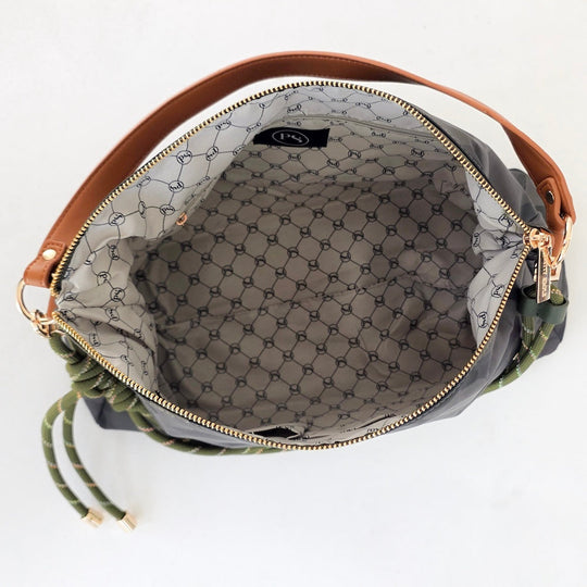 Nikki Nylon Slouchy Shoulder Bag