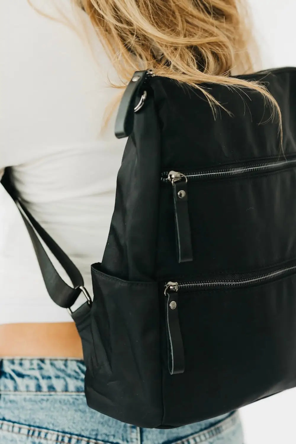 Nori Nylon Purse Backpack