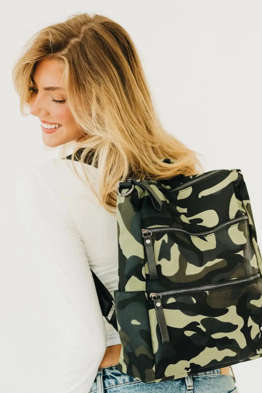 Nori Nylon Purse Backpack