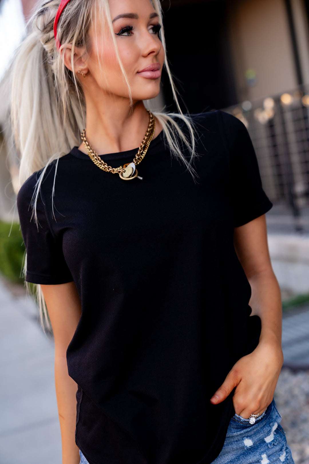 Lulu Tee - Onyx